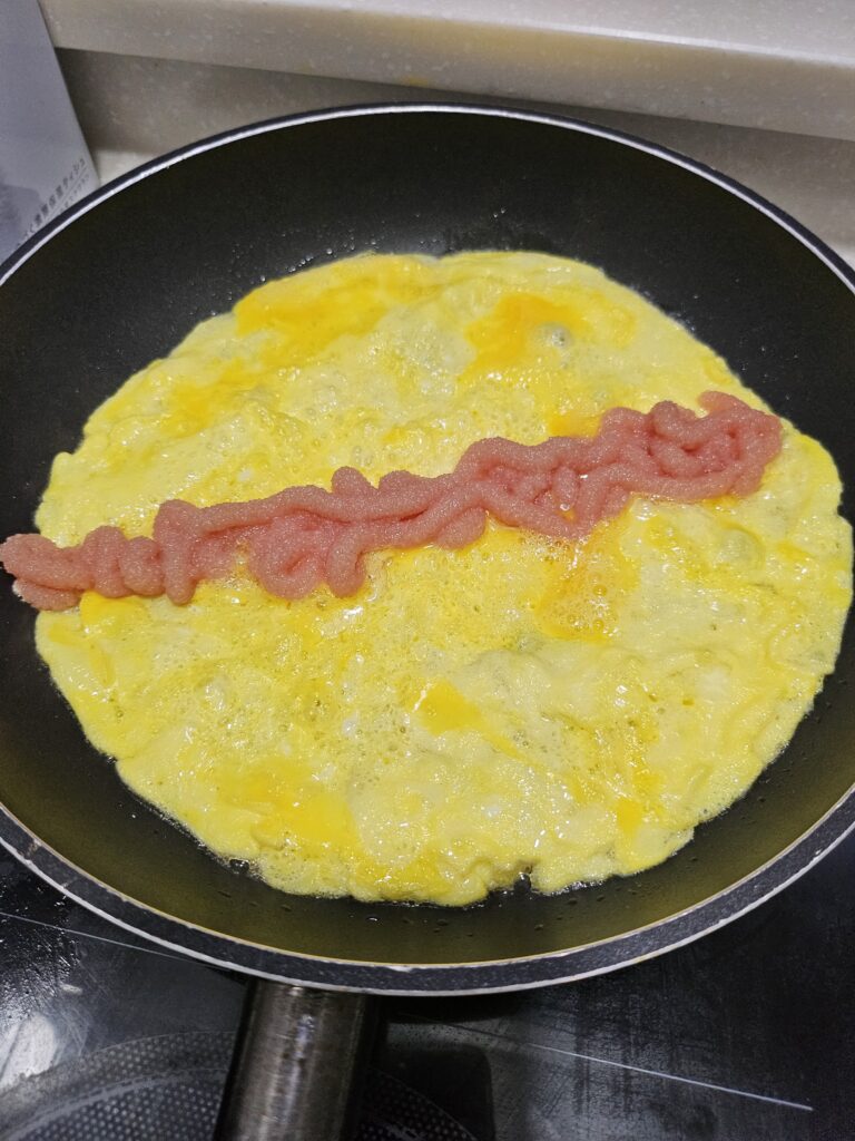 Mentaiko Rolled Omelet