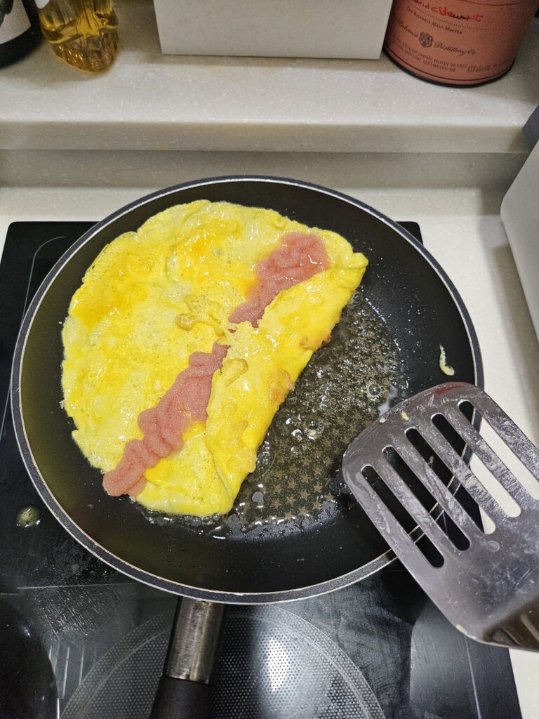 Mentaiko Rolled Omelet