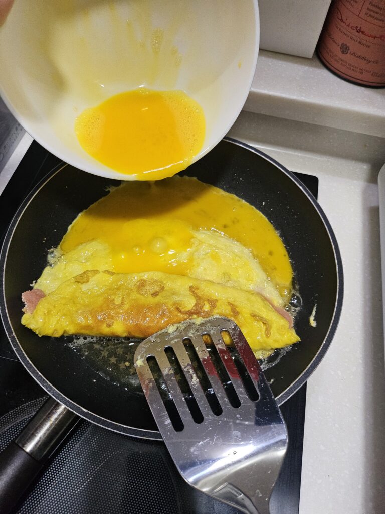 Mentaiko Rolled Omelet