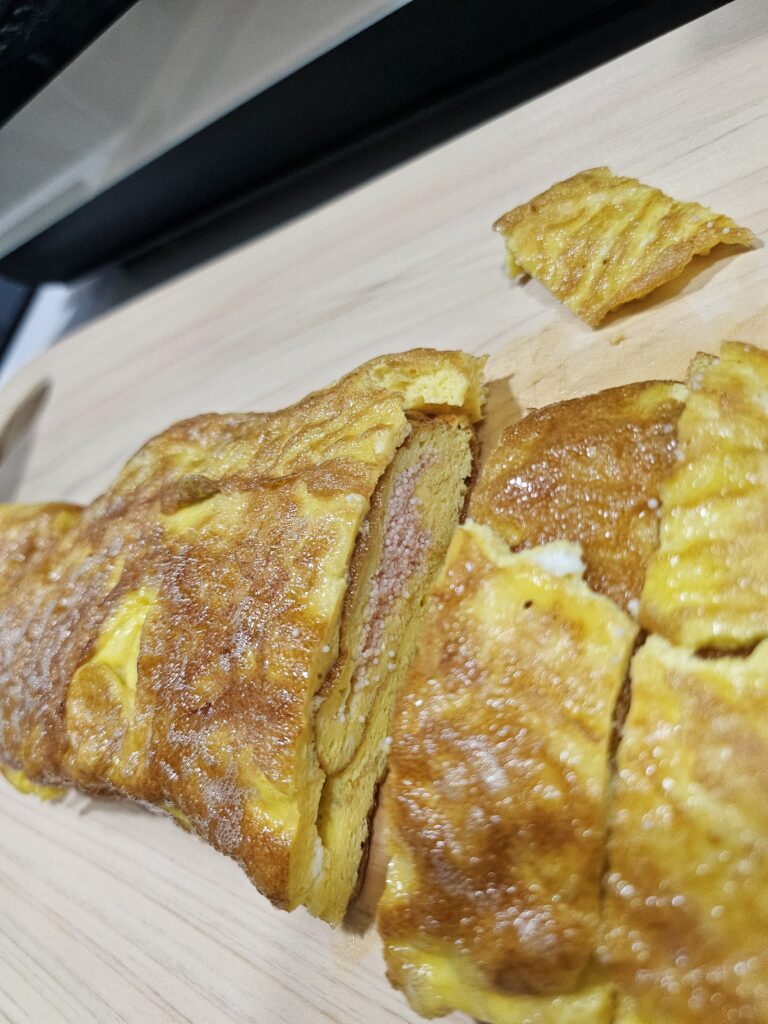 Mentaiko Rolled Omelet