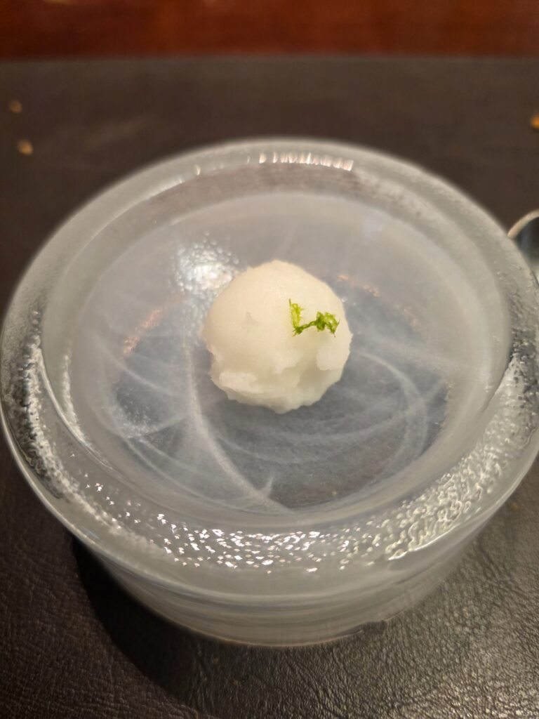 BLT-Lime & Thyme Sorbet
